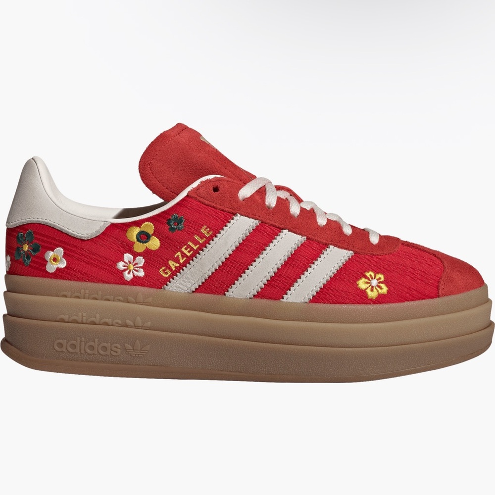 💐 Adidas Gazelle Bold Liberty London Red 💐